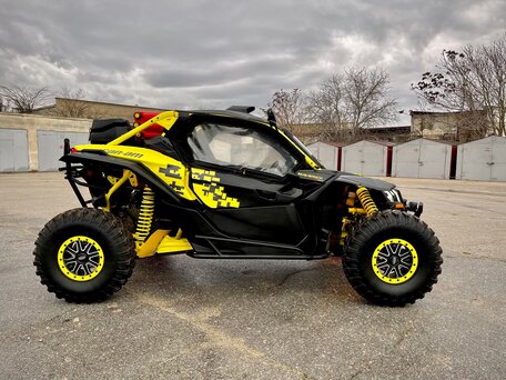2019 BRP Can-Am Maverick X MR Turbo RR, жёлтый, 3500000 рублей, вид 3