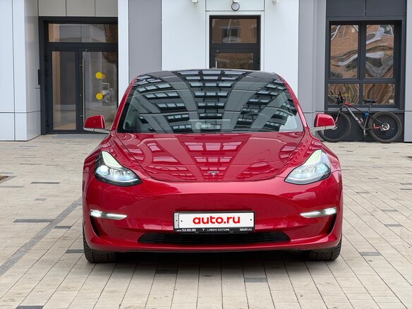2020 Tesla Model 3 Long Range I, красный, 3990000 рублей - вид 6