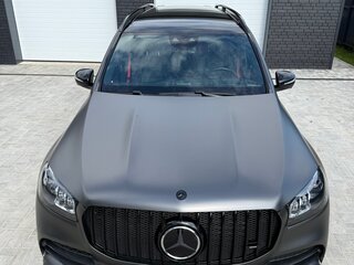 2021 Mercedes-Benz GLS 400 d II (X167), серый, 9290000 рублей, вид 4