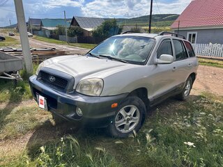2004 Hyundai Santa Fe I, серебристый, 490000 рублей, вид 1