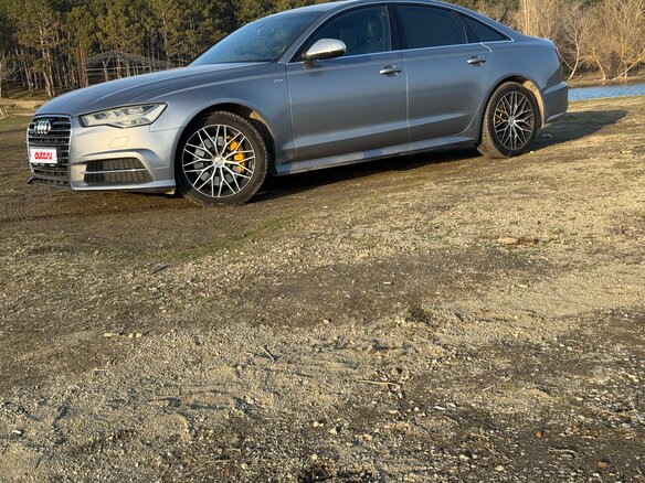 2015 Audi A6 IV (C7) Рестайлинг, серый, 2600000 рублей - вид 4