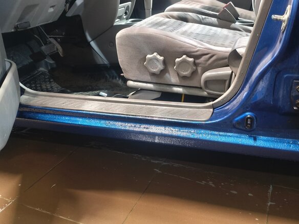 2001 Mazda Demio I (DW), синий, 259000 рублей - вид 6
