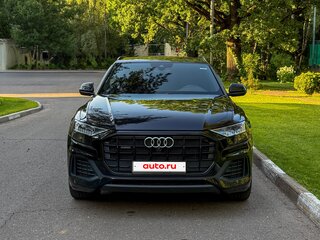 2019 Audi Q8 55 TFSI I (4M), чёрный, 5990000 рублей, вид 2