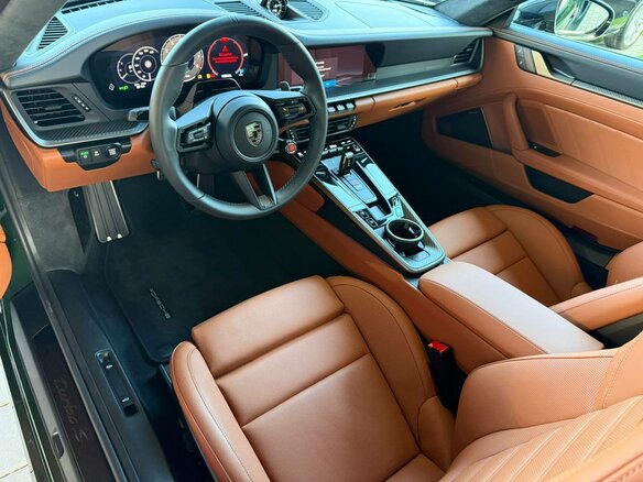 2026 Porsche 911 Turbo S VIII (992) Рестайлинг, зелёный, 43260000 рублей - вид 7