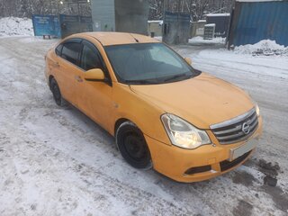 2014 Nissan Almera III (G15), жёлтый, 290000 рублей, вид 2