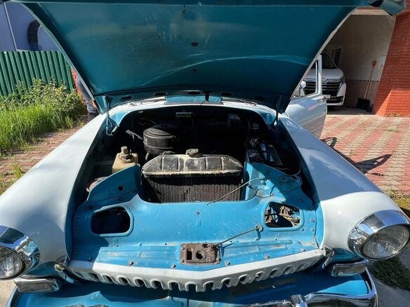 1960 ГАЗ 21 «Волга» 21И, голубой, 850000 рублей - вид 11