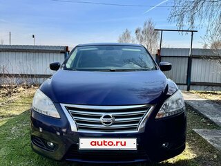 2014 Nissan Sentra VII (B17), синий, 850000 рублей, вид 1