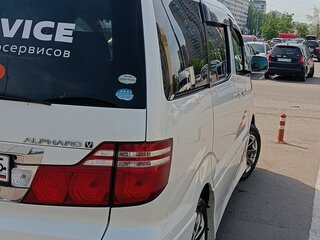 2007 Toyota Alphard I Рестайлинг, белый, 1250000 рублей, вид 4
