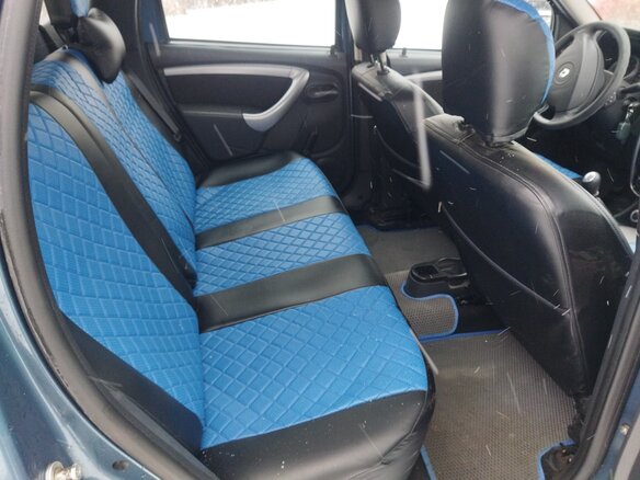 2013 Renault Duster I, синий, 800000 рублей - вид 16