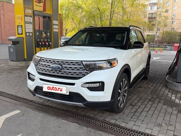 2020 Ford Explorer VI, белый, 3350000 рублей