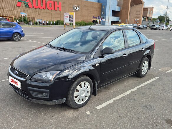 2007 Ford Focus II, чёрный