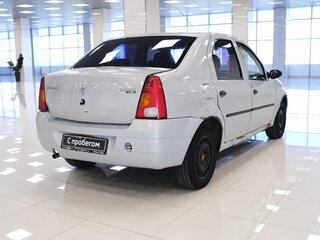 2008 Renault Logan I, серебристый, 93000 рублей, вид 2