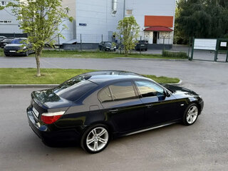 2007 BMW 5 серии 525i V (E60/E61) Рестайлинг, синий, 1120000 рублей, вид 4