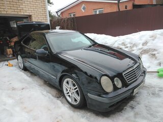1999 Mercedes-Benz CLK-Класс 230 I (W208), чёрный, 290000 рублей, вид 5