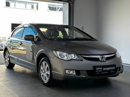 2008 Honda Civic Hybrid VIII Рестайлинг, серый, 475000 рублей, вид 3