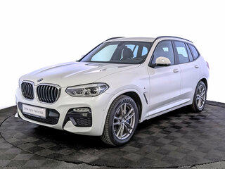 2019 BMW X3 30i xDrive III (G01), белый, 3700000 рублей, вид 1
