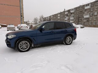 2019 BMW X3 25d xDrive III (G01), синий, 4060000 рублей, вид 4