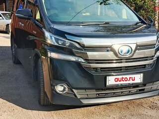 2016 Toyota Vellfire II, чёрный, 3390000 рублей, вид 1