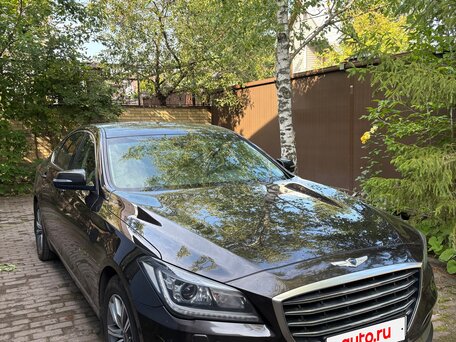 2018 Genesis G80 I, коричневый, 1830000 рублей, вид 1
