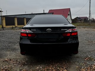 2014 Toyota Camry VII (XV50) Рестайлинг, чёрный, 1520000 рублей, вид 3
