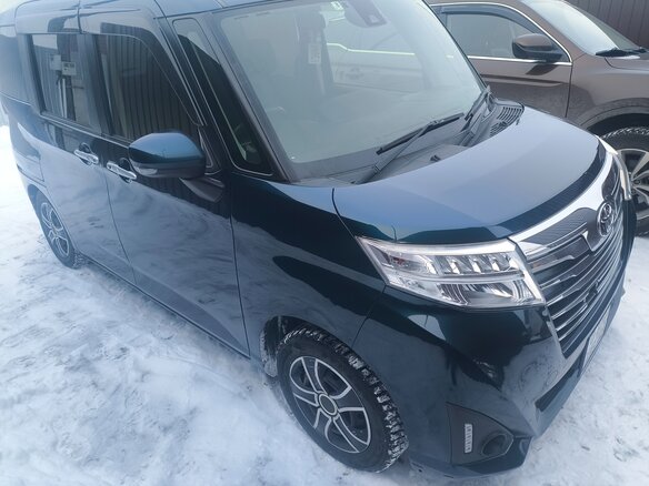 2017 Toyota Roomy I, синий, 985000 рублей - вид 6