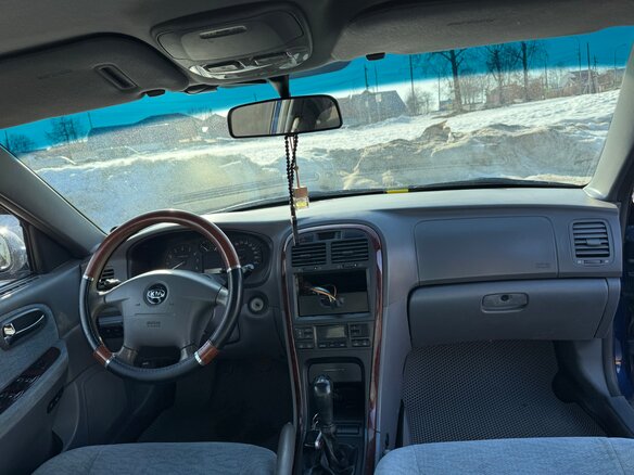 2005 Kia Magentis I Рестайлинг, синий, 200000 рублей - вид 9