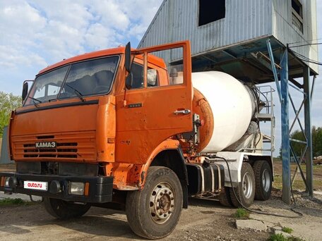 2006 КамАЗ Автобетоносмеситель, оранжевый, 950000 рублей, вид 1