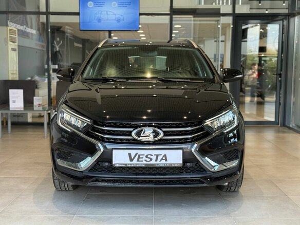 2025 Lada (ВАЗ) Vesta SW I Рестайлинг (NG), чёрный - вид 2