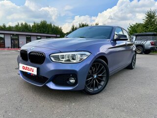 2018 BMW 1 серии 118i II (F20/F21) Рестайлинг 2, синий, 1720000 рублей, вид 1