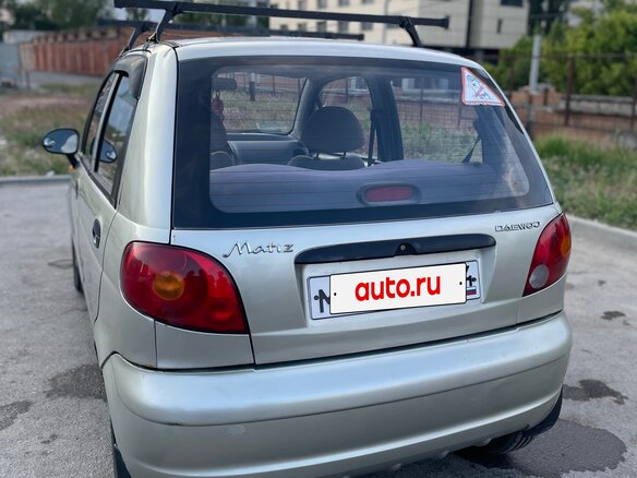 2005 Daewoo Matiz I Рестайлинг, серебристый, 175000 рублей - вид 7