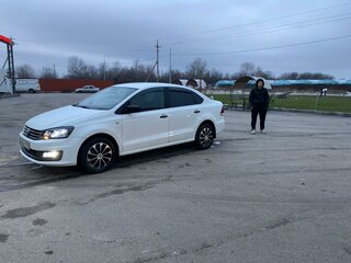 2020 Volkswagen Polo V Рестайлинг, белый, 1200000 рублей, вид 2