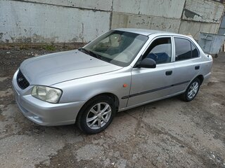 2005 Hyundai Accent ТагАЗ II, серебристый, 290000 рублей, вид 1