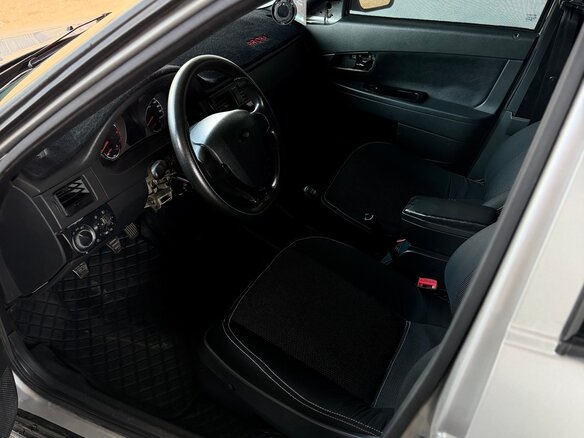 2012 Lada (ВАЗ) Priora I, серебристый, 435000 рублей - вид 4