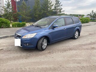 2008 Ford Focus II Рестайлинг, синий, 650000 рублей, вид 3
