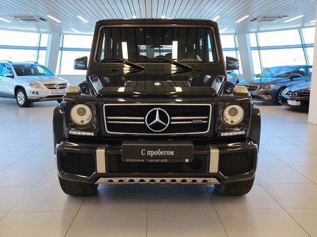 2016 Mercedes-Benz G-Класс AMG 63 AMG I (W463) Рестайлинг 3, чёрный, 5350000 рублей, вид 3
