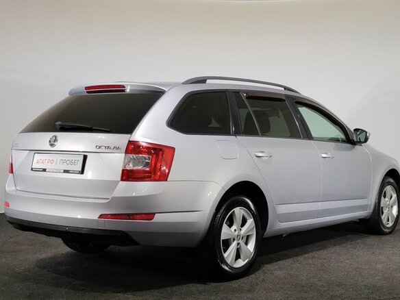 2014 Skoda Octavia III (A7), серый - вид 4
