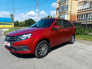 2020 Lada (ВАЗ) Granta I Рестайлинг, красный, 790000 рублей, вид 1