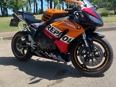 2006 Honda CBR 1000 RR/RA Fireblade, оранжевый, 680000 рублей, вид 3