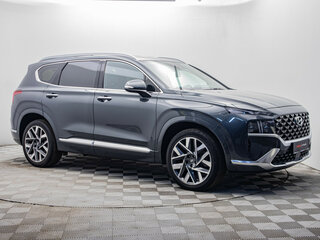 2021 Hyundai Santa Fe IV Рестайлинг, серебристый, 3412000 рублей, вид 3