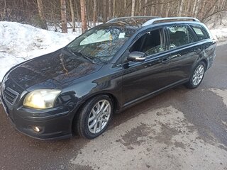 2007 Toyota Avensis II Рестайлинг, чёрный, 660000 рублей, вид 1