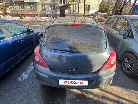 2007 Opel Corsa D, серый, 300000 рублей