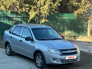 2013 Lada (ВАЗ) Granta I, серебристый, 500000 рублей, вид 2