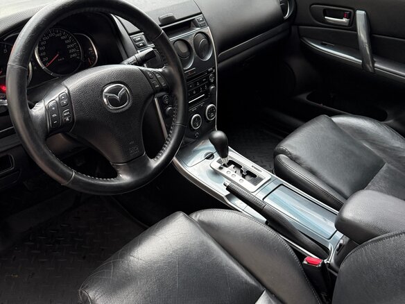 2007 Mazda 6 I (GG) Рестайлинг, чёрный - вид 10