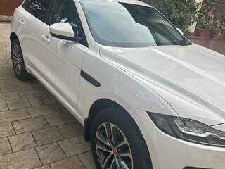 2020 Jaguar F-Pace I, белый, 3650000 рублей, вид 2