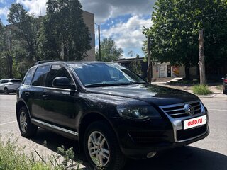 2008 Volkswagen Touareg I Рестайлинг, чёрный, 1250000 рублей, вид 4