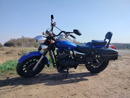 2013 Omaks YD250GY, синий, 148000 рублей, вид 2