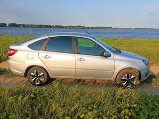 2024 Lada (ВАЗ) Granta I Рестайлинг, серый, 880000 рублей, вид 3