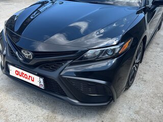 2022 Toyota Camry US Market VIII (XV70) Рестайлинг, чёрный, 3170000 рублей, вид 4