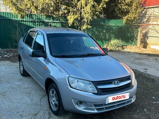 2013 Lada (ВАЗ) Granta I, серебристый, 500000 рублей, вид 3