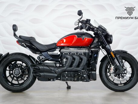 2025 Triumph Rocket 3, чёрный, 2877000 рублей, вид 1